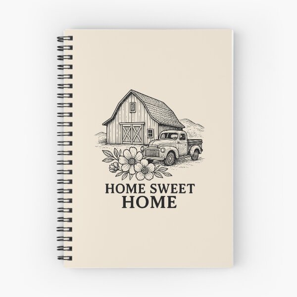 Item preview, Vintage Farmhouse Home Sweet Home Shirt | Rustic Country Barn Tee | Cottagecore Farm Life Graphic T-Shirt designed and sold by Little Foot Farm Merch Shop.