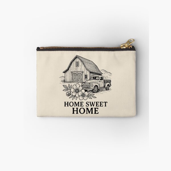 Item preview, Vintage Farmhouse Home Sweet Home Shirt | Rustic Country Barn Tee | Cottagecore Farm Life Graphic T-Shirt designed and sold by Little Foot Farm Merch Shop.