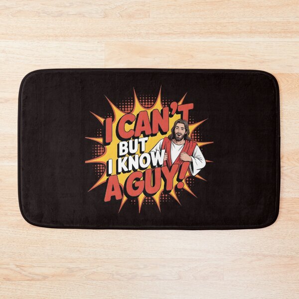 Item preview, I Can't But I Know A Guy Jesus T-Shirt – Stylish Jesus Humor designed and sold by Redgiant87x.