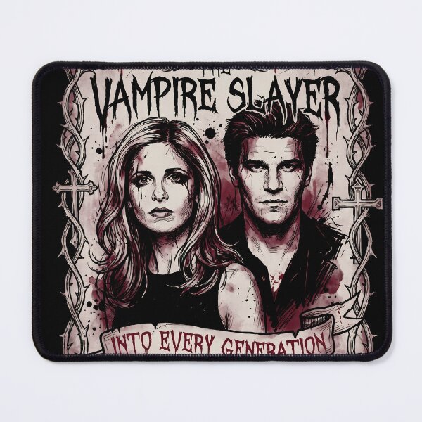 Item preview, Angel Buffy Passionate Embrace – Star-Crossed Lovers Design designed and sold by Senpaiwaves.