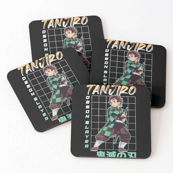 Item preview, Tanjiro Retro Grid Anime Graphic Poster Design designed and sold by Emieltenberg.
