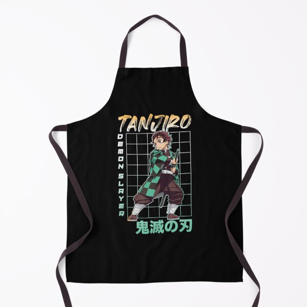 Item preview, Tanjiro Retro Grid Anime Graphic Poster Design designed and sold by Emieltenberg.