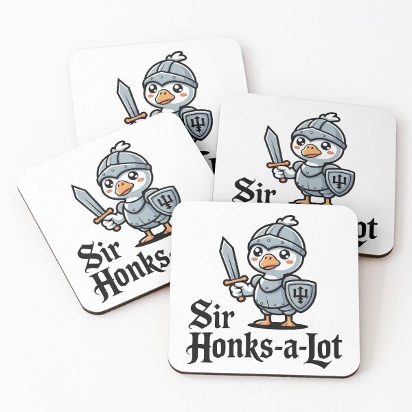 Item preview, Sir Honks-A-Lot Funny Goose Knight designed and sold by JPees.