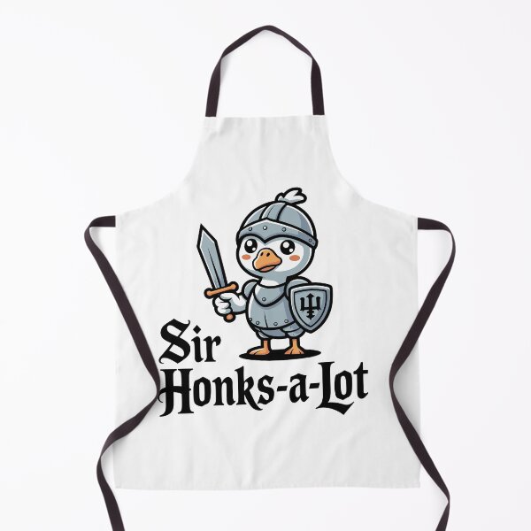 Item preview, Sir Honks-A-Lot Funny Goose Knight designed and sold by JPees.