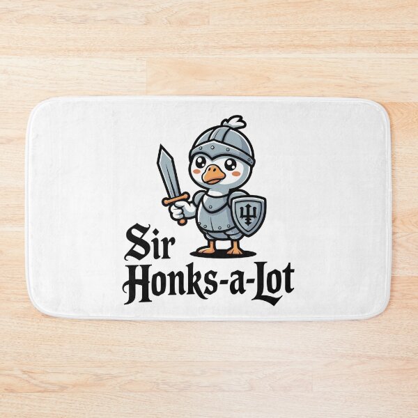 Item preview, Sir Honks-A-Lot Funny Goose Knight designed and sold by JPees.