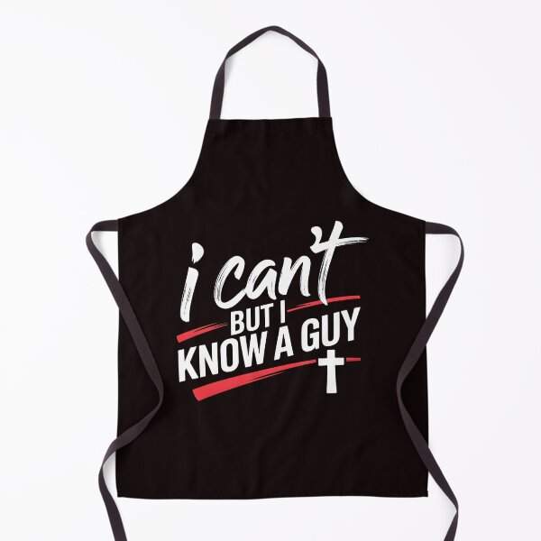 Item preview, I Can't But I Know A Guy Jesus T-Shirt – Unique Inspirational Christian designed and sold by Redgiant87x.