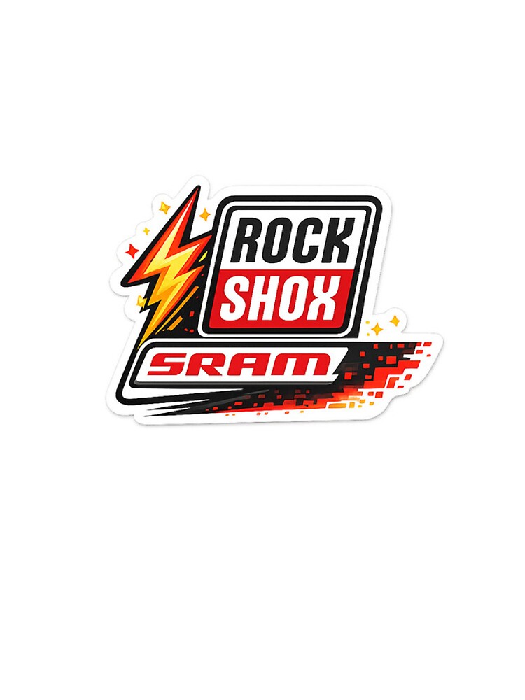 Thumbnail 5 of 5, iPhone Case, RockShox SRAM Racing Sticker designed and sold by WANIRART.