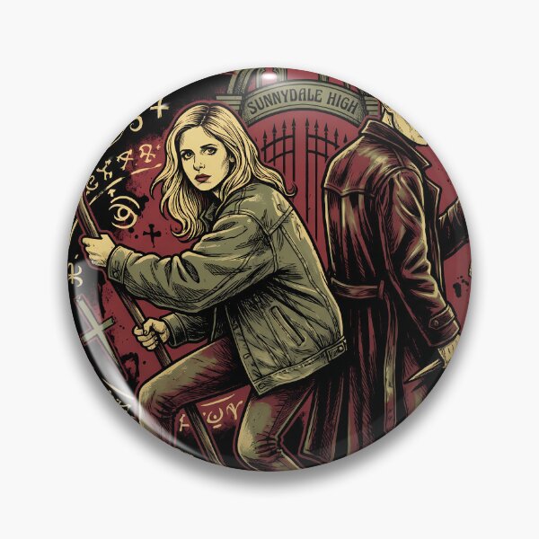 Item preview, Buffy vs Vampires Stake Slayer – Retro TV Legend designed and sold by Senpaiwaves.