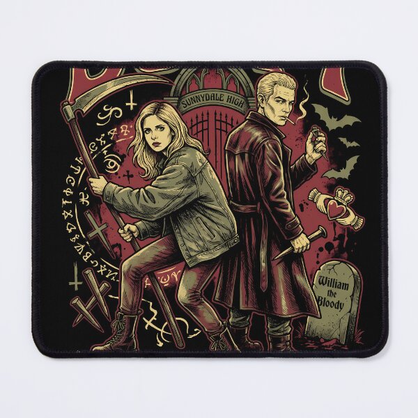 Item preview, Buffy vs Vampires Stake Slayer – Retro TV Legend designed and sold by Senpaiwaves.
