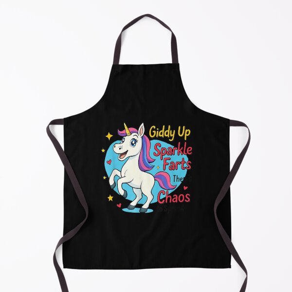 Item preview, Cute Unicorn Giddy Up Sparkle Farts There's Chaos To Spread designed and sold by AndersonLFernan.