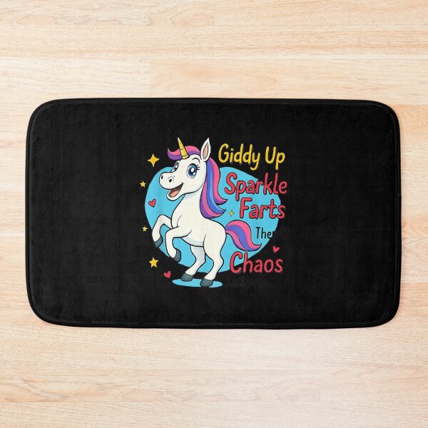 Item preview, Cute Unicorn Giddy Up Sparkle Farts There's Chaos To Spread designed and sold by AndersonLFernan.