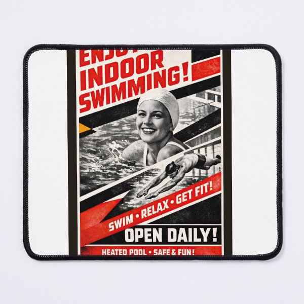 Item preview, Wall Art - Poster - Retro Swim Club Energy designed and sold by ForeverPrintsOK.