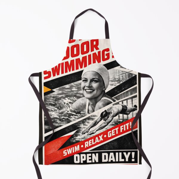 Item preview, Wall Art - Poster - Retro Swim Club Energy designed and sold by ForeverPrintsOK.