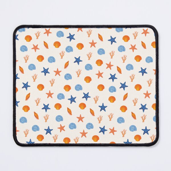 Item preview, Coastal Seashell Pattern on Soft Background designed and sold by Islabonita..