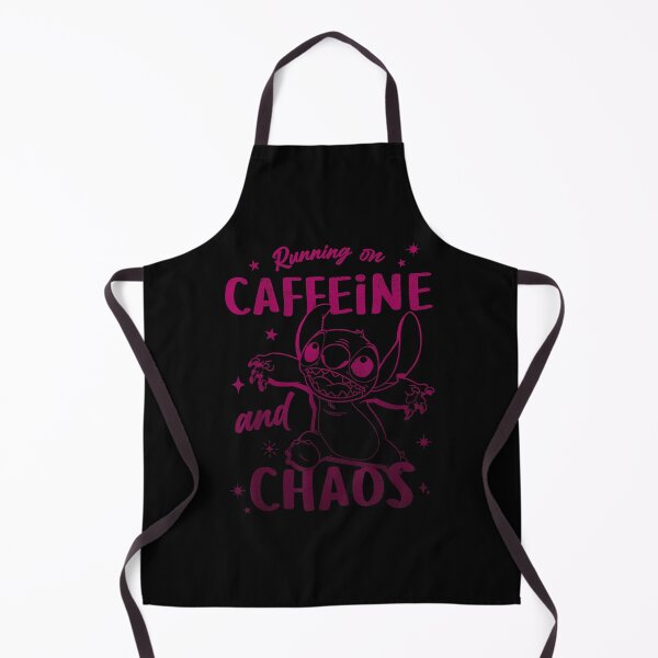 Item preview, D.i.s.n.e.y Lilo & Stitch Running On Caffeine And Chaos Big Logo designed and sold by AndersonLFernan.