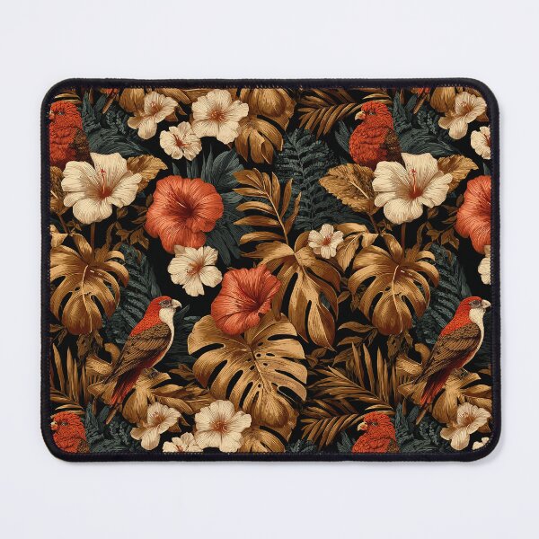 Item preview, Charming Tropical Flower Print - Botanical Garden Pattern - Christmas Gift Baskets designed and sold by RoyalStarsPatts.