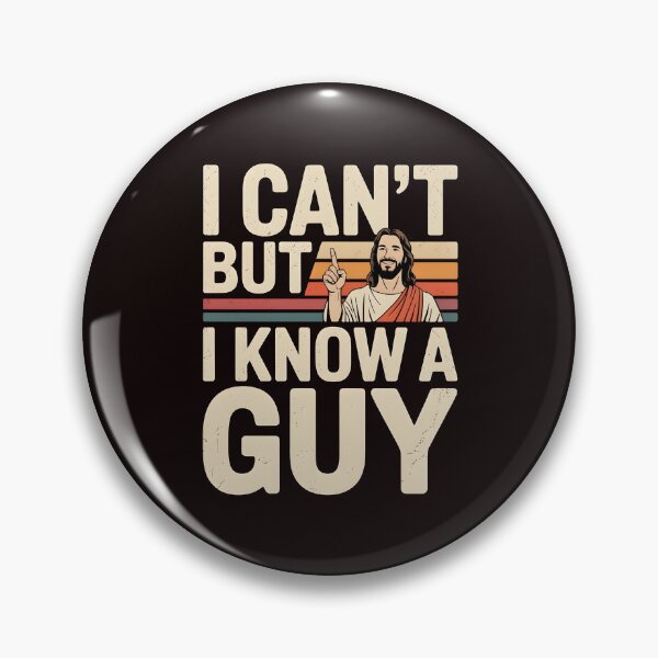 Item preview, I Can't But I Know A Guy Jesus T-Shirt – Funny Faith-Based Christian Apparel designed and sold by Redgiant87x.