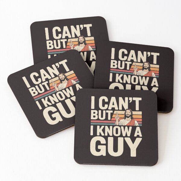 Item preview, I Can't But I Know A Guy Jesus T-Shirt – Funny Faith-Based Christian Apparel designed and sold by Redgiant87x.