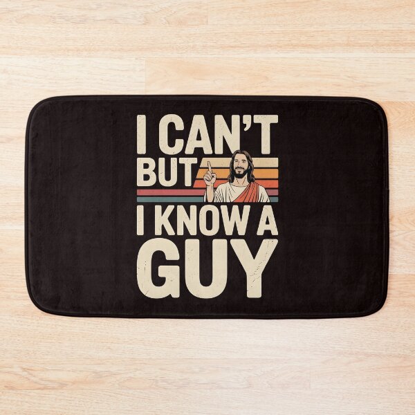 Item preview, I Can't But I Know A Guy Jesus T-Shirt – Funny Faith-Based Christian Apparel designed and sold by Redgiant87x.