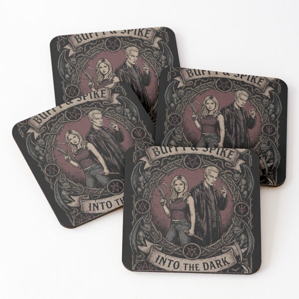 Item preview, Buffy the Vampire Slayer Angel Spike Drama – 90s Icon designed and sold by Senpaiwaves.