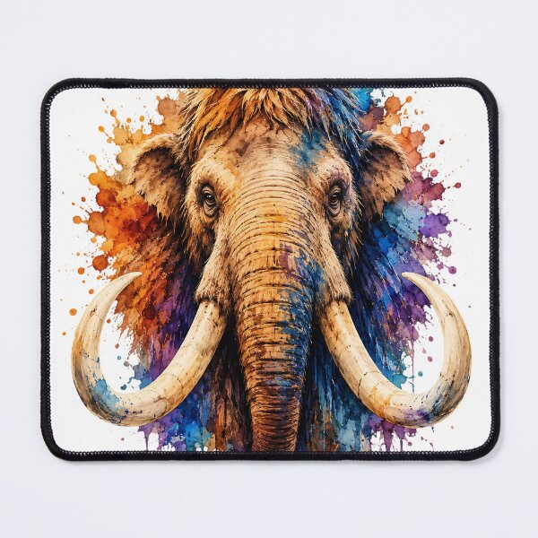 Item preview, Watercolor Splash - Mammoth designed and sold by BlackBullWarrior.