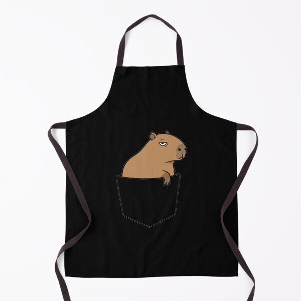 Item preview, Depressed Capybara - Pocket Design Minimal Mood designed and sold by Sir Capy B.