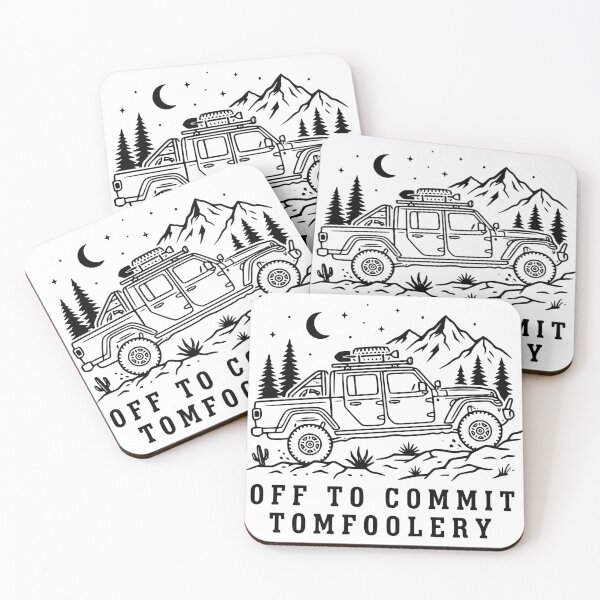 Item preview, Off To Commit Tomfoolery Gladiator JT - Funny Off-Road 4x4 Overlanding designed and sold by Off-Road-Zone.