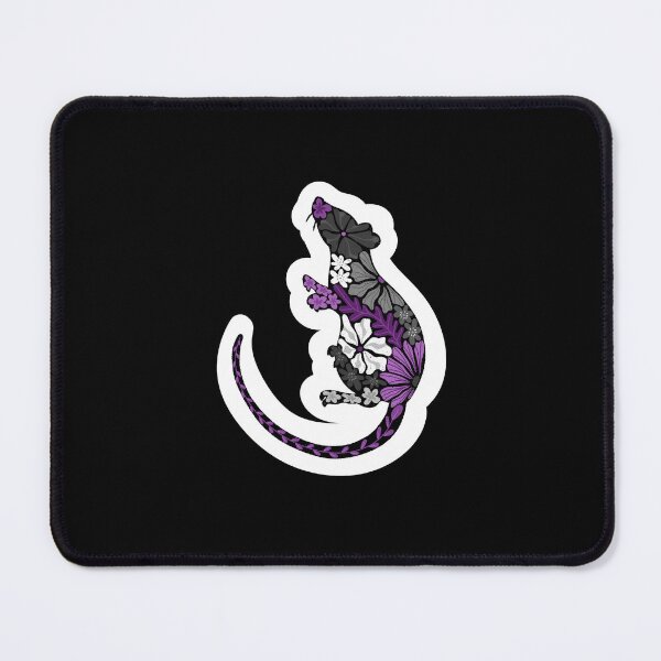 Item preview, Mouse - Asexual Flag STICKER designed and sold by HannahReeStudio.