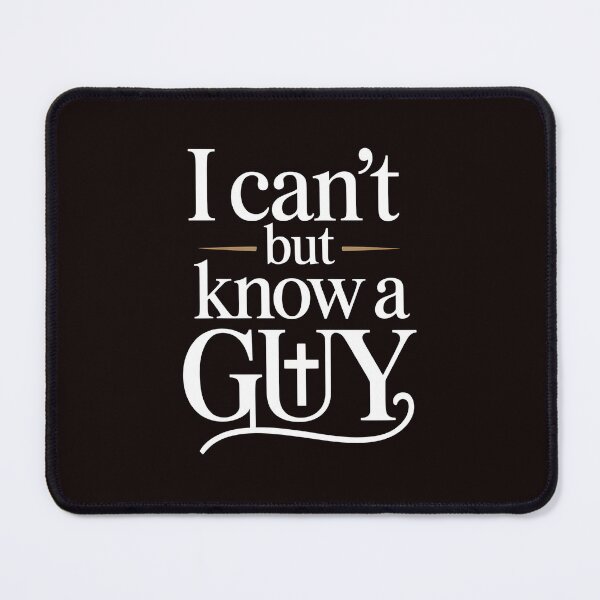 Item preview, I Can't But I Know A Guy Jesus T-Shirt – Cool Christian Quote designed and sold by Redgiant87x.