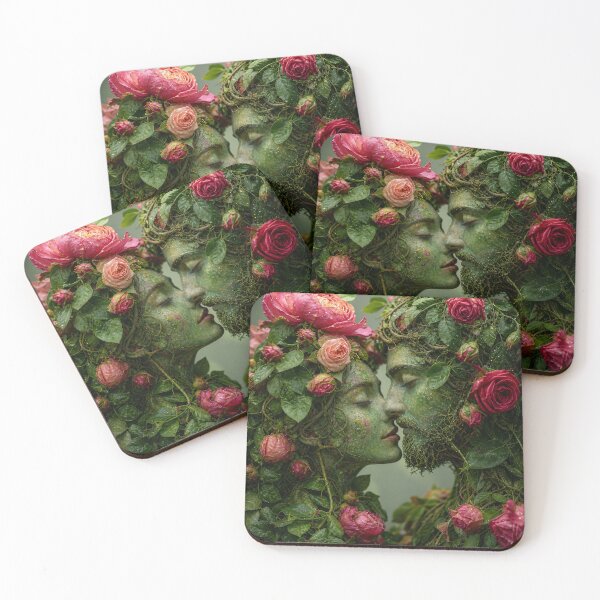 Item preview, Rose & Peony Reverie — Photoreal Floral Portrait Duo designed and sold by Jandedan.
