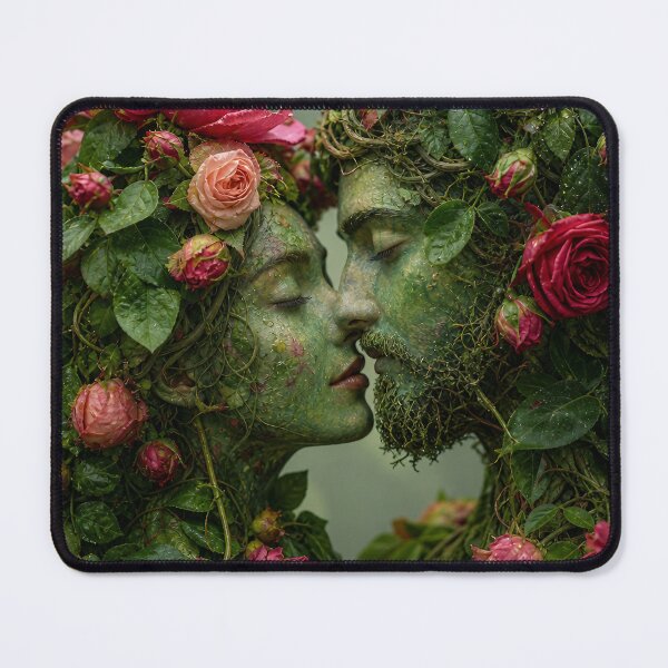 Item preview, Rose & Peony Reverie — Photoreal Floral Portrait Duo designed and sold by Jandedan.