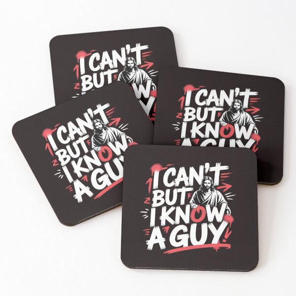 Item preview, I Can't But I Know A Guy Jesus T-Shirt – Christian Humor and Faith designed and sold by Redgiant87x.
