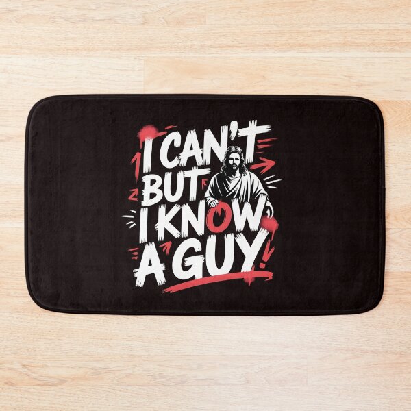 Item preview, I Can't But I Know A Guy Jesus T-Shirt – Christian Humor and Faith designed and sold by Redgiant87x.