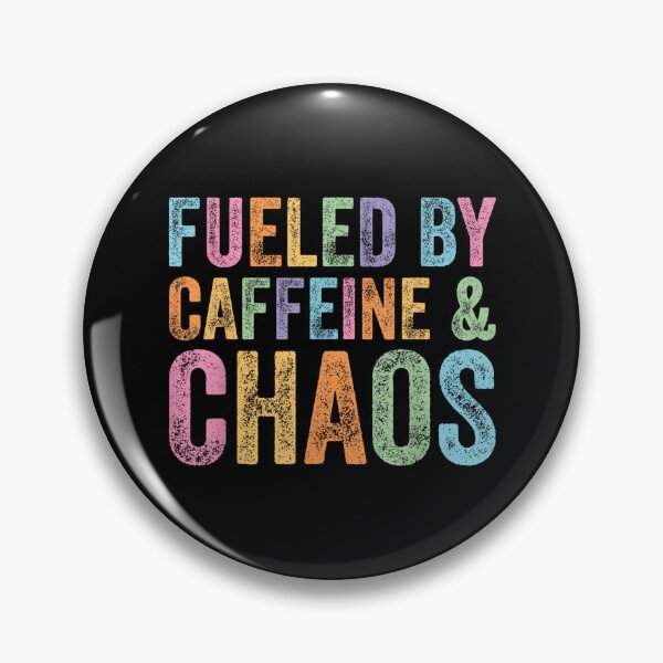 Item preview, Fueled By Caffeine And Chaos Funny Mom Coffee Lovers Woman designed and sold by AndersonLFernan.