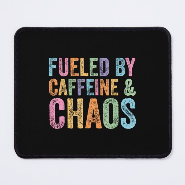 Item preview, Fueled By Caffeine And Chaos Funny Mom Coffee Lovers Woman designed and sold by AndersonLFernan.