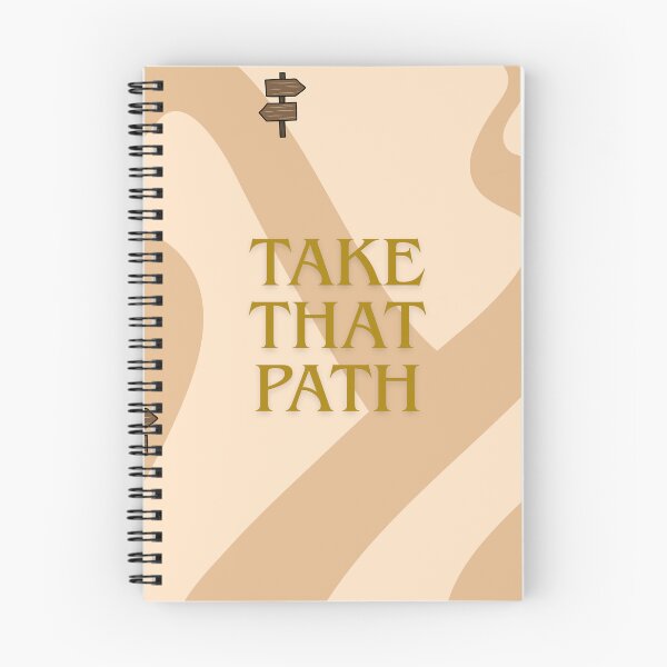 Item preview, Take That Path Minimal Retro Adventure Design designed and sold by DamianMessage.