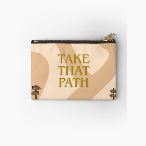 Item preview, Take That Path Minimal Retro Adventure Design designed and sold by DamianMessage.
