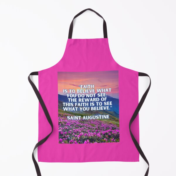 Item preview, Faith Is to Believe – St. Augustine Quote designed and sold by icreativestudio.