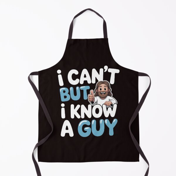 Item preview, I Can't But I Know A Guy Jesus T-Shirt – Inspirational Jesus Faith designed and sold by Redgiant87x.