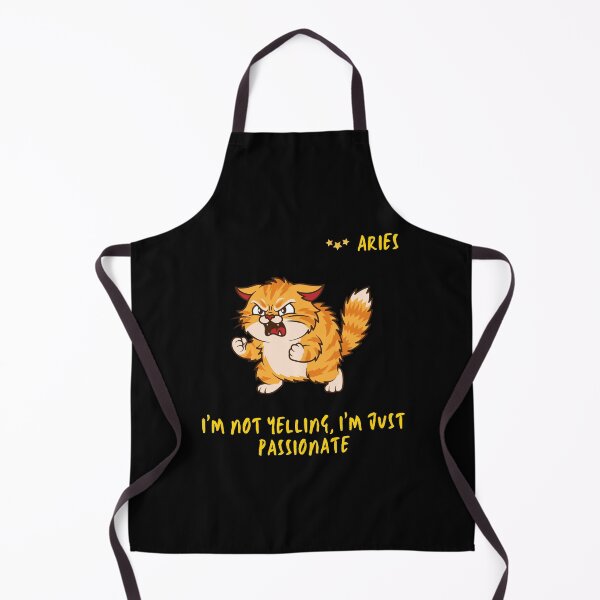 Item preview, Aries Cat - My Passion Is Not Fury designed and sold by ContigoART.
