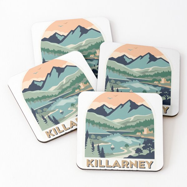 Item preview, Killarney Ireland Travel Destination Tourist Souvenir designed and sold by Simsimah26Parks.