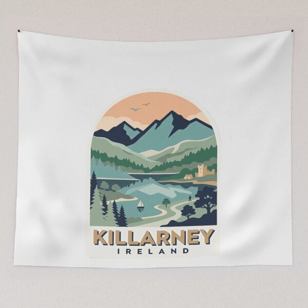 Item preview, Killarney Ireland Travel Destination Tourist Souvenir designed and sold by Simsimah26Parks.
