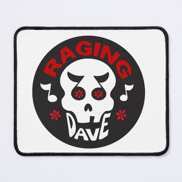 Item preview, Raging Dave Skull designed and sold by donar.