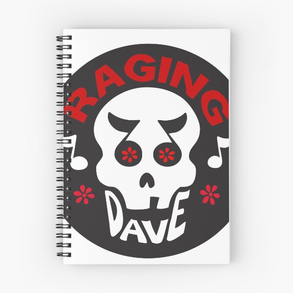 Item preview, Raging Dave Skull designed and sold by donar.