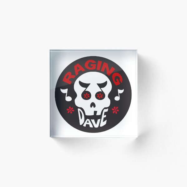 Item preview, Raging Dave Skull designed and sold by donar.