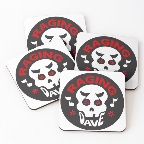 Item preview, Raging Dave Skull designed and sold by donar.