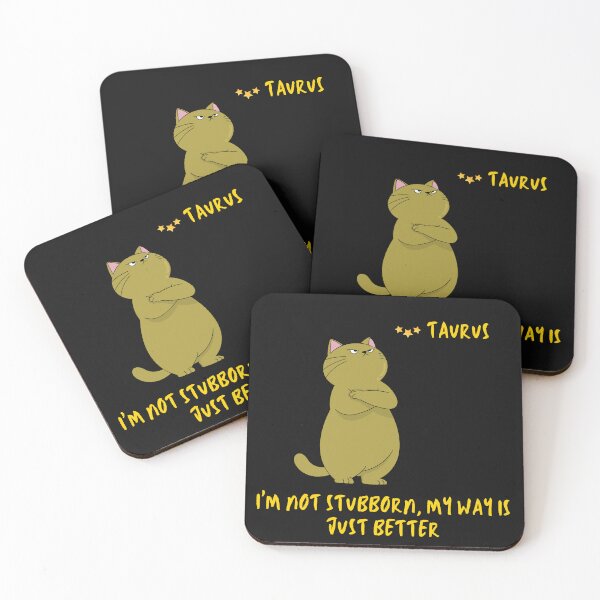 Item preview, Taurus Cat - My Way Is Better designed and sold by ContigoART.