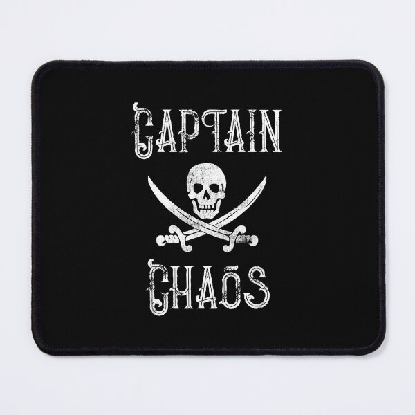 Item preview, Funny Captain Chaos Retro Pirate Pontoon Boating designed and sold by AndersonLFernan.