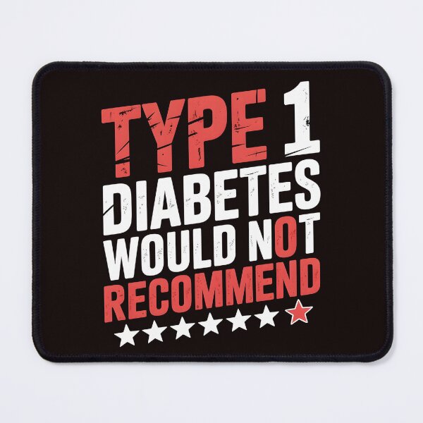 Item preview, Type 1 Diabetes Review T-Shirt – One Star Diabetes Rating Would Not Recommend Funny T1D Awareness designed and sold by Redgiant87x.