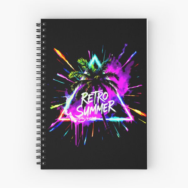 Item preview,  Neon Sunset Shirt – Retro Vaporwave Beach Palm Trees Graphic Tee designed and sold by VikArtStudio.